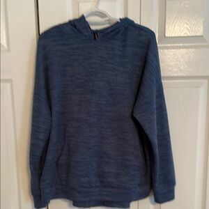 Comfortable Pretty Garden blue hoodie and pants